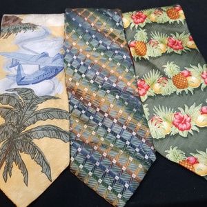 Set of 3 Silk Tango ties